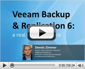 Veeam Backup & Replication 6: a real life experience